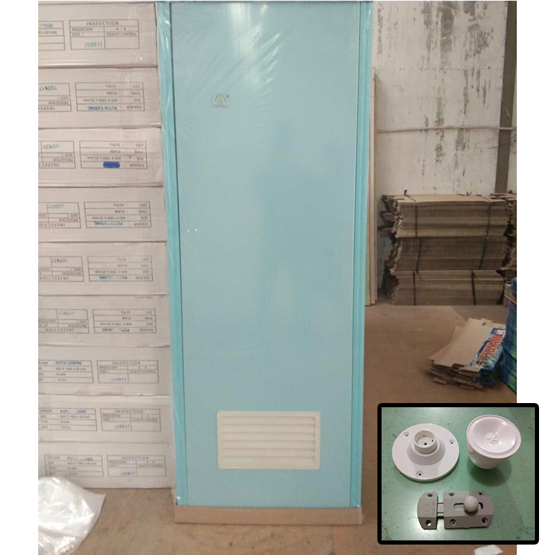TSUNAMI: Tsunami Pintu PVC Slim Biru 70x195